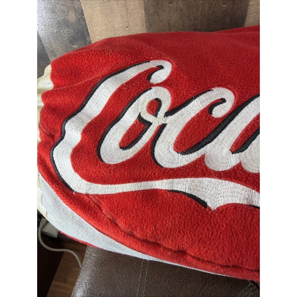 Vintage Coca-Cola Classic Soda Can Plush Pillow Giant 24